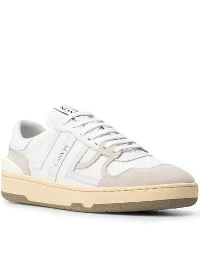 Shop Lanvin Tennis Low Top Sneakers Shoes In White