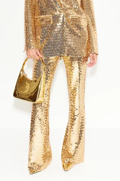 Simon Miller Robo Sequin Pant In Star Gold