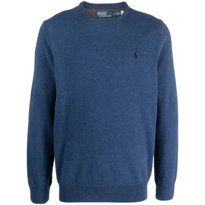 Shop Ralph Lauren Sweaters In Blue