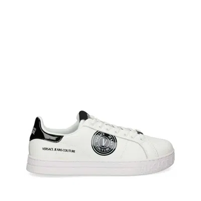 Shop Versace Jeans Couture Sneakers In White