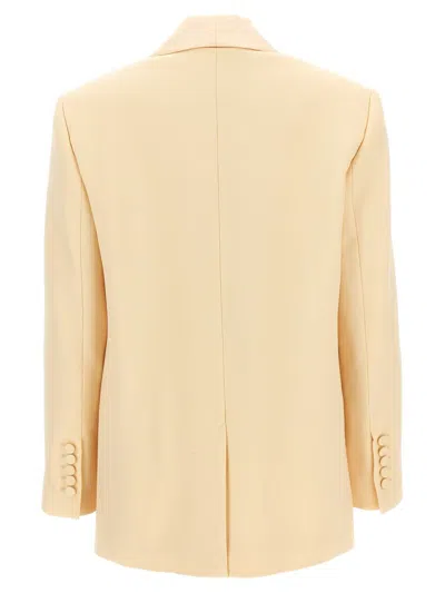 Zimmermann Illustration Shawl Tux Jacket Blazer And Suits Beige In Beige