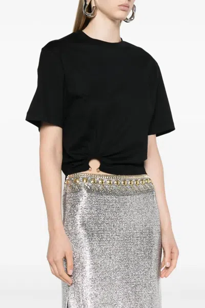Rabanne Signature Piercing Jersey T-shirt