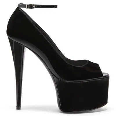 Giuseppe Zanotti Aida 150mm Platform Sandals In Black