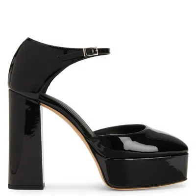 Giuseppe Zanotti Bebe Patent Platform Pumps In Black