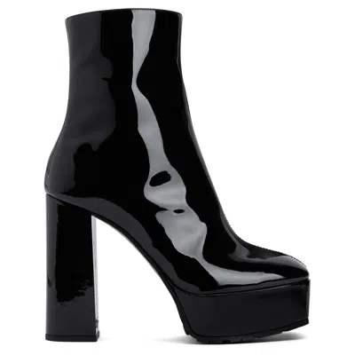 Giuseppe Zanotti Morgana Platform 120mm Ankle Boots In Black