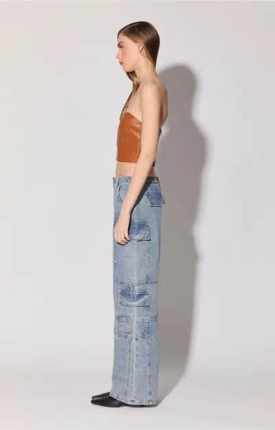 Walter Baker Tanvi Top, Camel - Leather In Brown