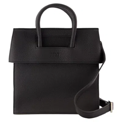 Valstar Etxea Mini Purse - Atxi - Leather - Black In Black