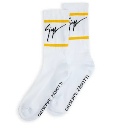 Giuseppe Zanotti Gz-socks In White