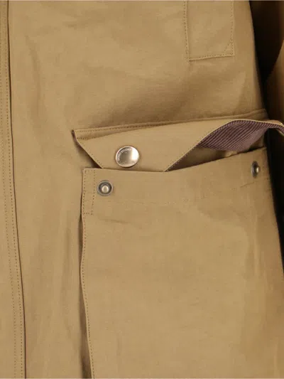 Dunst Tech Jacket "hunting" In Brown
