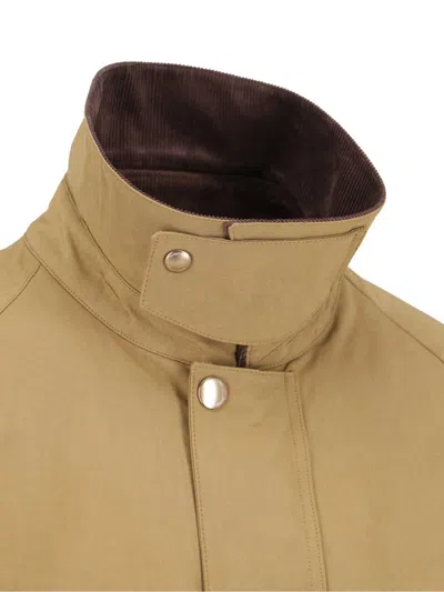 Dunst Tech Jacket "hunting" In Brown