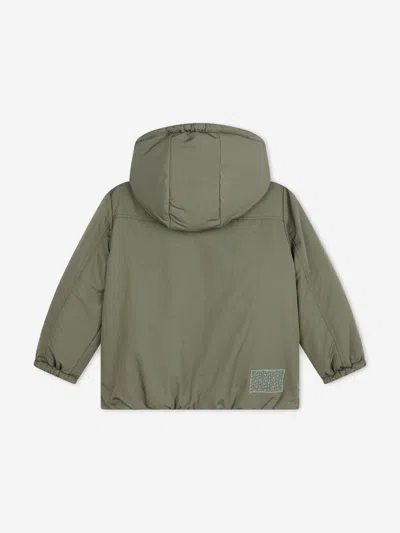 Marc Jacobs Kids Reversible Puffer Jacket In Brown