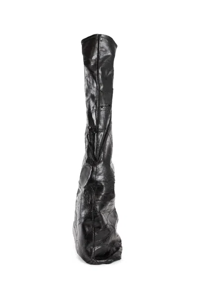 Rick Owens Drkshdw Stivali Fetish Porterville In Black