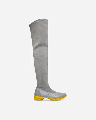 Kiko Kostadinov Sonia High Boots Fog In Grey