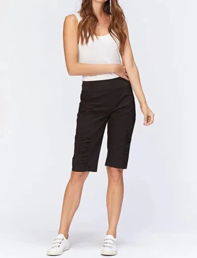 Xcvi Tatem Bermudas In Black In Black