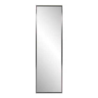 Homezia Brushed Titanium Rectangular Full Length Wall Mirror