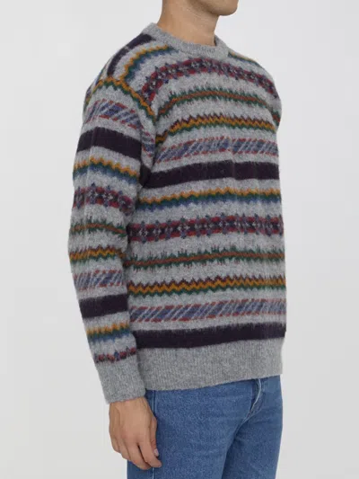 Howlin' A Woolen Wonder Sweater In Grey