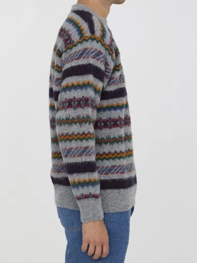 Howlin' A Woolen Wonder Sweater In Grey