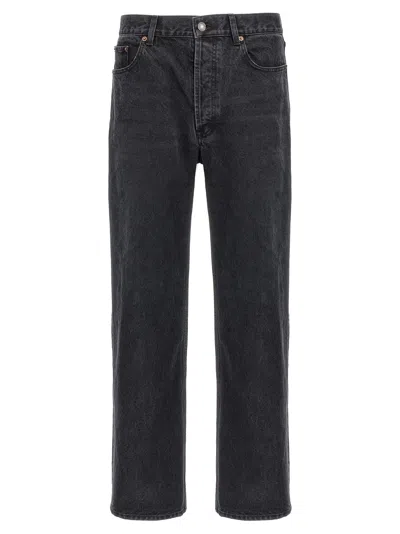 Saint Laurent Wide Jeans. In Black