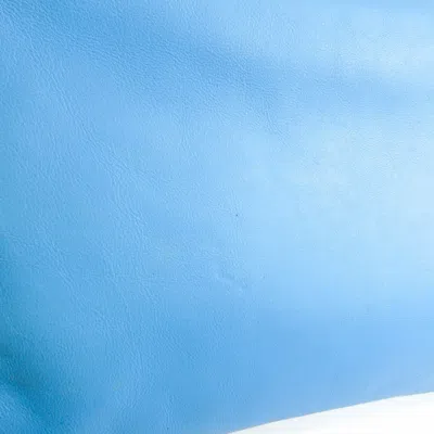 Pre-owned Bottega Veneta Blue Leather Clutch Bag ()