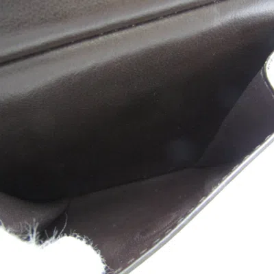 Pre-owned Bottega Veneta Intrecciato Brown Leather Wallet  ()