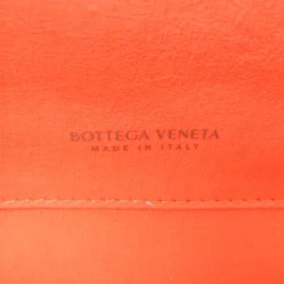 Pre-owned Bottega Veneta Organizer Red Leather Clutch Bag ()
