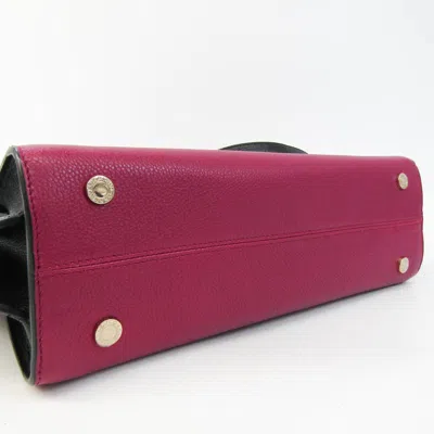 Pre-owned Bulgari Bvlgari Bvlgari Burgundy Leather Shoulder Bag ()
