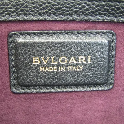 Pre-owned Bulgari Bvlgari Bvlgari Burgundy Leather Shoulder Bag ()