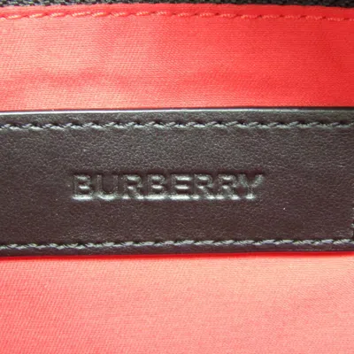 Pre-owned Burberry - Beige Canvas Clutch Bag ()