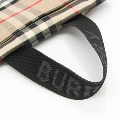 Pre-owned Burberry - Beige Canvas Clutch Bag ()
