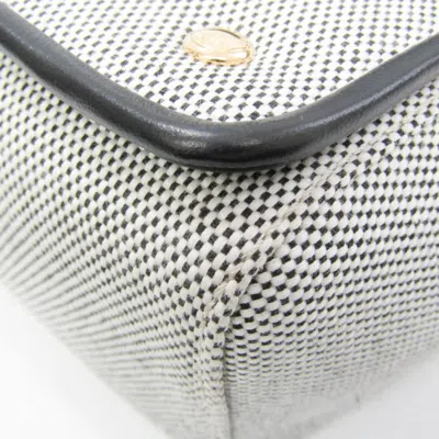 Pre-owned Burberry Black Canvas Shopper Bag ()