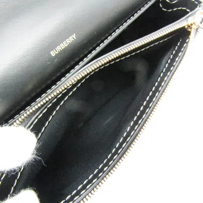 Pre-owned Burberry Black Canvas Shopper Bag ()