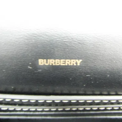 Pre-owned Burberry Black Canvas Shopper Bag ()