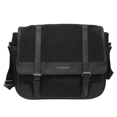 Pre-owned Burberry Black Leather Shopper Bag ()