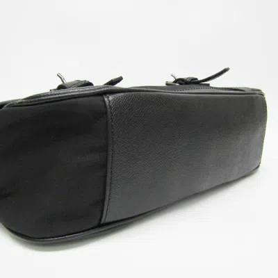 Pre-owned Burberry Black Leather Shopper Bag ()