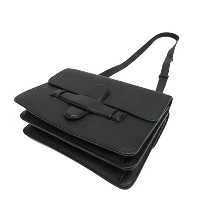 Pre-owned Celine Céline Black Leather Shopper Bag ()