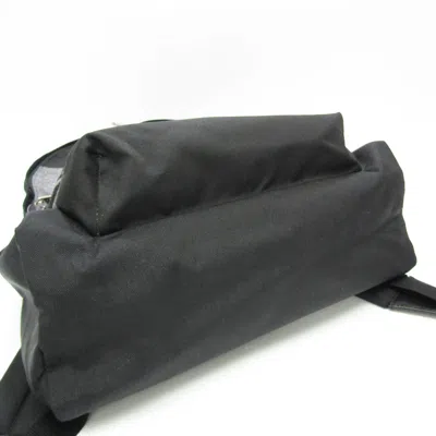 Pre-owned Celine Céline Black Canvas Backpack Bag ()