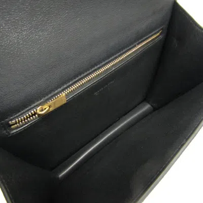 Pre-owned Celine Céline Black Leather Shopper Bag ()