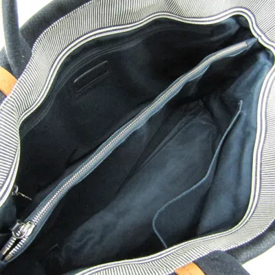 Pre-owned Chanel Coco Mark Navy Denim - Jeans Handbag ()