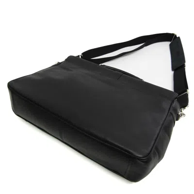Pre-owned Coach Black Leather Briefcase Bag ()