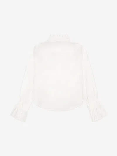 Dl1961 Girls Simona Shirt In White