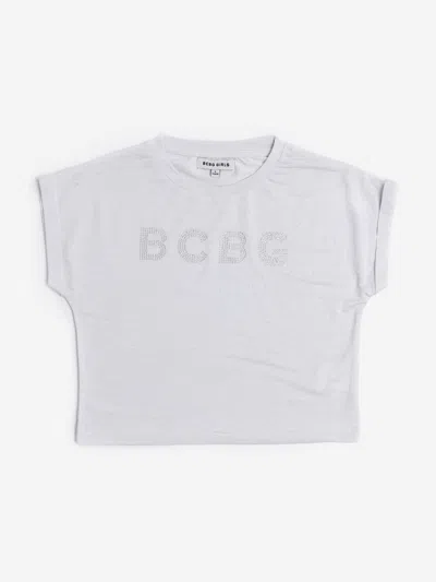 Bcbg Girls Glitter T-shirt In Ivory