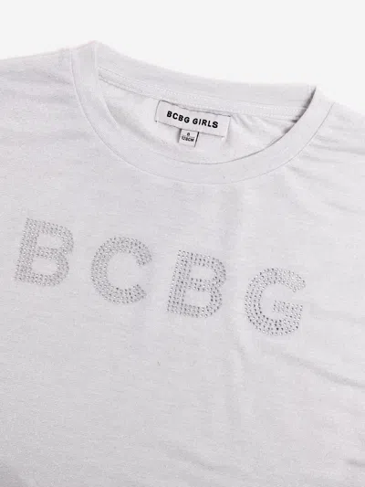 Bcbg Girls Glitter T-shirt In Ivory