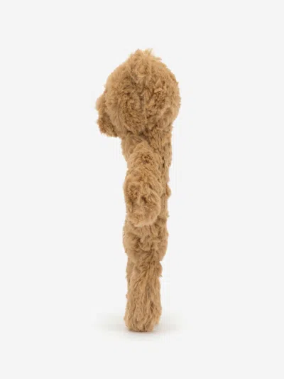 Jellycat Bartholomew Bear Ring Rattle In Brown