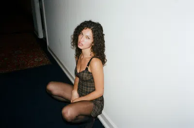 Fw24 Micro Mini Skirt In Plaid Brown