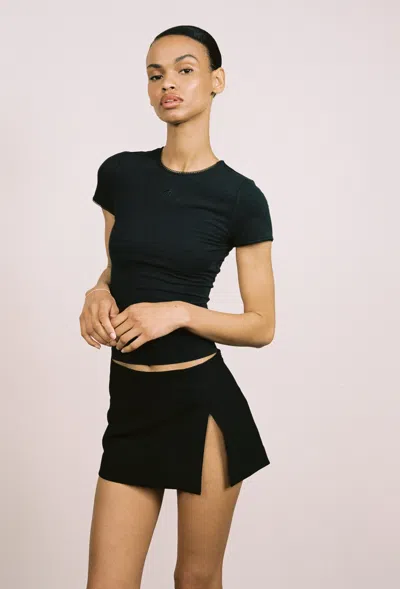 Fw24 Mini Tee In Black