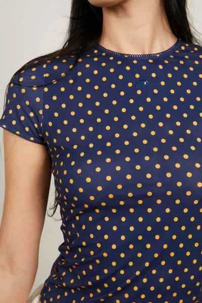 Fw24 Mini Tee In Polka Dot