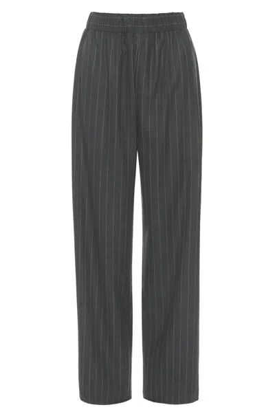 Fw24 Naya Trouser In Pinstripe Wool