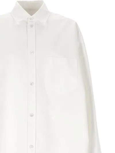 Shop Balenciaga Shirts In White