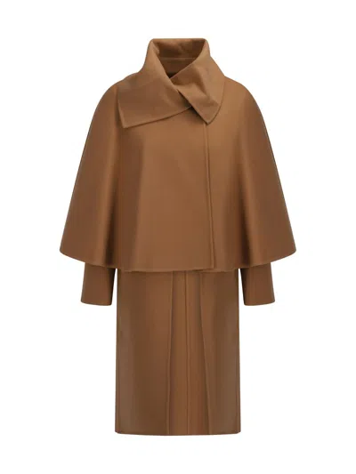 Shop Chloé Coats In Brown