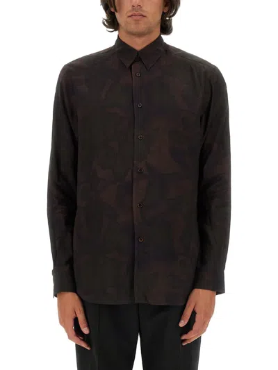 Shop Paul Smith Regular Fit Shirt In Multicolour